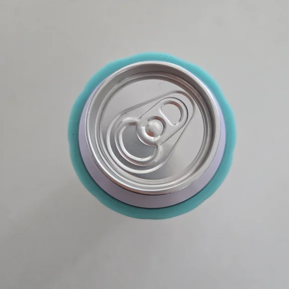 Corkcicle Slim Arctican - Turquoise Can Cooler - Picture 2 of 9